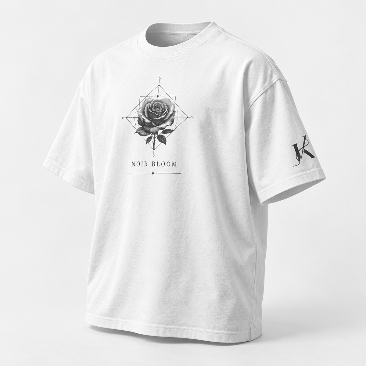 NOIR BLOOM Oversized Tee